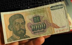 1994 YUGOSLAVYA 1.000 DİNAR ÇT