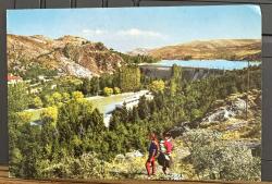 Ankara Çubuk barajı Eski Kartpostal