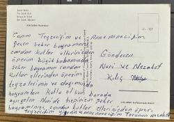 Ankara Çubuk barajı Eski Kartpostal