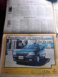 Pazar Postası Gazetesi - Turkish Newspaper - 7 Temmuz 1996 - Sayı 133 - Mesut Yılmaz zor durumda yazan Cengiz Kuşçuoğlu - Necmettin Erbakan'ın kurduğu koalisyon hükümeti - Ahmet Altan'ın arka mahallesi yazan Canan Barlas - paradokslar yazan Murat Belge - aile hukuku kavgası yazan Taha Akyol - kapalılık yozlaşma ahlaksızlaşma şiddet yazan Doğu Ergil - Renault Clio - Çalık grubunun Malatya sevdası - THY Swissair İşbirliği - borsada panik yapmayan kazanacak - RefahYol ekonomide ne yapabilir yazan Şeref Oğuz - kara para uyuşturucu ve siyaset yazan Ömer Servet - koalisyonda Refah Refah'ta koalisyonlar yazan Naki Özkan - Başkent kazanı yazan Mete Belovacıklı ve Cengiz Kuşçuoğlu - Son 20 yıldır dünyada ABD'ye yönelik saldırılar haritası - dünyada İslami hareketler ve Refah Partisi'nin farkı yazan Mustafa Özcan - en laik başbakan yazan Mehmet Ali Kılıçbay - 3. Uluslararası caz festivali başladı - Kevyn Lettau Unity fotoğraf - BMW güney sahillerinde - Feyyaz Berker'den Halis Komili'ye TÜSİAD