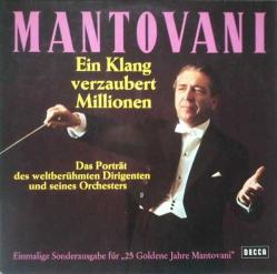 1968 BASKI KLASİK MÜZİK 33 LÜK PLAK - Mantovani – Ein Klang Verzaubert Millionen