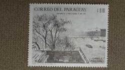 1962 YILI PARAGUAY  Camille Pissarro Grenoble Kış Olimpiyat Oyunları, Fransa; Resimlerde Kış Manzaraları DAMGASIZ   ŞARNİYERSİZ