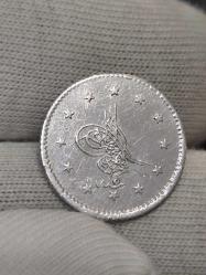 Sultan Abdülaziz 1277/5 Gümüş 1 Kuruş Nadir