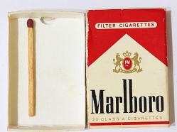 Eski Kibrit Kutusu Marlboro