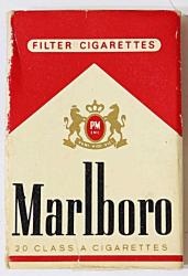 Eski Kibrit Kutusu Marlboro