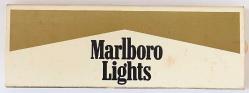 Eski Kibrit Kutusu  Marlboro Lights