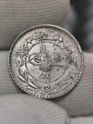 Sultan Reşat 1327/6 Nikel 10 Para Çil