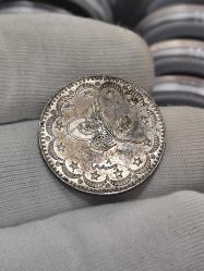 Sultan Reşat 1327/8 Gümüş 5 Kuruş Çil Nadir