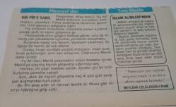 6 Ağustos 1997-Orijinal Takvim Yaprağı-Doğum Günü-Söz,Nişan,Nikâh,Düğün ve Önemli Günler Hediyesi-Hicret Takvimi-Ayet(Hadis)-(Hadis)-Hiroşimaya Atom Bombası Atılması(1945)-Bir Pir'e Sarıl-İslam Alimleri'nden Mevlana Celaleddin-i Rumi