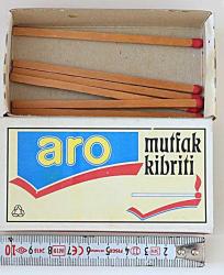 Eski Kibrit Kutusu  aro Mutfak Kibritleri Büyük Boy