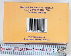 Eski Kibrit Kutusu   Malazlar  Büyük Boy