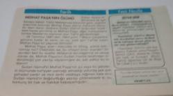 27 Ağustos 1997-Orijinal Takvim Yaprağı-Doğum Günü-Söz,Nişan,Nikâh,Düğün ve Önemli Günler Hediyesi-Hicret Takvimi-Ayet(Hadis)-(Hadis-Müslim)-Hz.Ali(r.a.)'nin Doğumu(598)-Mithat Paşa'nın Ölümü-Siyer'den-Hikmetler