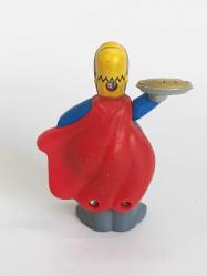 The Simpsons Pie Man Homer Simpson Burger King Figür Oyuncak 2013