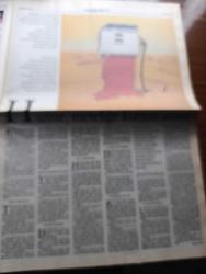 Pazar Postası Gazetesi - Turkish Newspaper - 12 Mart 1994 - Sayı 12 - muhafazakarlar Refah Partisine neden karşı yazan Nihal Mete - dolar ve seçim yazan Fikret Bila - Asya kaplanlarının neoliberalizm coşkusu yazan Canan Barlas - şeyhülislamlıktan diyanete yazan Hikmet Özdemir - çok hukuk tartışması yazan Taha Akyol - Tansu Çiller yargılanacak mı yazan Ömer Servet - Sabancı yeni yatırımları durdurdu - hazine meteliğe kurşun atıyor yazan Şeref Oğuz - Türkiye Müslümanları ve demokrasi yazan Ruşen Çakır - taklitçilik üzerine yazan Mehmet Ali Kılıçbay - Şark meselesinin son halkası PKK yazan Nilüfer Yalçın - Bosna dramında umut perdesi yazan Sami Kohen - çirkin ama çekici Gerard Depardieu yazan Serhat Ayan - yeni çıkan kitaplar - Türkiye'de on yılın caz panoraması - Kazakistan ABD gizli petrol yolu haritası - Petrol güzergahında Türkiye yok  - süperler dönüyor yazan Dinçer Güner - Yeltsin doktrini - Boşnak Hırvat federasyonu planı - Bir GATE'den öbürüne yazan Hüseyin Baş - Cezayir sendromu