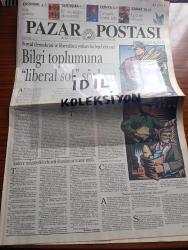 Pazar Postası Gazetesi - Turkish Newspaper - 19 Mart 1994 - Sayı 13 - sosyal demokrasi ve liberalizmin yolları birleşebilir mi yazan Türker Alkan - bilgi toplumuna liberal sol söylem yazan Nihal Mete - seçim sonrası daha hırslı Çiller yazan Canan Barlas - komplo teorisi yazan Taha Akyol - cumhuriyetin din reformu yazan Hikmet Özdemir - Murat Karayalçın özelleştir ME diyor - Cihanzede bankacılar Tahir Güler'in peşinde - kriz sonrasında Mesut Yılmaz'ın da tuzu var yazan Şeref Oğuz - Refah Partisi ne kadar İslamcı ne kadar demokrat yazan Ruşen Çakır - yakındoğu'nun güneşi yazan Zülfü Dicleli - Avrupa'nın Birliği gerçekleşiyor yazan Sami Kohen - Salvador'da asiler sandık başına fotoğraf - Fahişelik kadar eski oldu yolsuzluk - Çiğdem Erbil evrensel yaşamı kurguluyor - Tomur Atagök Galeri B'de - Reyhan Kağıtçı resme düşünsel ve kurgusal yaklaşıyorum - Balkan Naci İslimyeli Aksanat'ta - eşya mimarlık ve oteller kenti yazan Evren Erem -Parlamenter sistem mi başkanlık sistemi mi  Naki Özkan