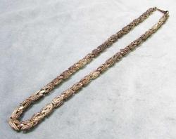 AnTiKa BAKIR ÜzeRi GÜMÜŞ KaPLaMa AYKIRI ZİNCİR....