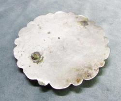 ANTİKA TÜRKMEN GÜLYAKA BüYüK GÜMÜŞ BROŞ....