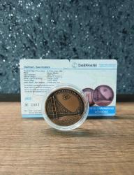 1915 Çanakkale Köprüsü Bronz Hatıra Sertifikalı Darphane  Hatıra Para