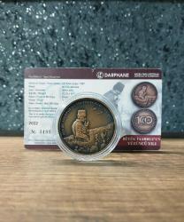 Büyük Taarruz'un 100. Yılı Hatıra Bronz Para Sertifikalı
