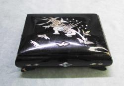 EsKi SEDEFLİ LaKe AĞAÇ KUTU....