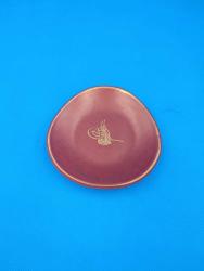 ORİJİNAL DÖNEM ÜRÜNÜ İSTANBUL BANKASI TUĞRALI TABAK