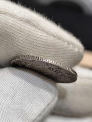 Sultan Abdülhamit 1293/33 Gümüş 2 Kuruş Çil