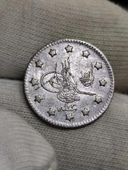 Sultan Abdülhamit 1293/23 Gümüş 1 Kuruş