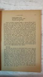 TÜRK DİLİ, AYLIK DİL VE YAZIN DERGİSİ - 1 OCAK 1964 SAYI: 148 HİKMET DİZDAROĞLU: ESKİ EDEBİYATIMIZIN BİR AŞK HİKÂYESİ - M. FAHRETTİN KIRZIOĞLU: EMRAH İLE SELVİ'DE REVAN ÜZERİNE DEYİŞLER - FAZIL HÜSNÜ DAĞLARCA: IŞIN YİTİRMEK - ORHAN ŞAİK GÖKYAY: HEY NE ŞİRİNDİR BU DÜNYA - EZRA POUND: OKUMANIN ABC'Sİ - TAHSİN SARAÇ: KENT - GÜZEL - MUSTAFA NECATİ SEPETÇİOĞLU: HALİL'İN ÖLÜMÜ - PAUL ELUARD: ŞİİRLER - TURHAN DOYRAN: DOĞU PARİS TİYATROSU - BLAISE CENDRARS: ŞİİRLER - EBED MAHİR YALNIZ: A. SASTRAU İLE BİR KONUŞMA - JUNJI KINOSHITA: ALACAKARANLIKTA BİR TURNA - İBRAHİM ZEKİ BURDURLU: KALAYLANMIŞTI TENCEREMİZ - BEHÇET KEMAL ÇAĞLAR: SORUŞTURMA YANITI - MUHARREM ERGİN: SORUŞTURMA YANITI - ORHAN HANÇERLİOĞLU: SORUŞTURMA YANITI - TURGUT ÖZAKMAN: SORUŞTURMA YANITI - CEYHUN ATUF KANSU: SORUŞTURMA YANITI - DEMİR ÖZLÜ: SORUŞTURMA YANITI - BURHAN ARPAD: ÖDÜL - VÜS'AT O. BENER: ÖDÜL - BİLGE KARASU: ÖDÜL - NAİL GÜRELİ: ÖDÜL -  60 SAYFA