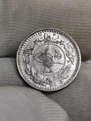 Sultan Reşat 1327/4 Nikel 5 Para Çil