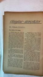 TÜRK DİLİ, AYLIK DİL VE YAZIN DERGİSİ - 1 AĞUSTOS 1967 SAYI: 191 HÜSEYİN BATUHAN: DİL DEVRİMİ ÜZERİNE DÜŞÜNCELER - FAZIL HÜSNÜ DAĞLARCA: DAR OLAN - O.A.A: YORUMLAR - NAHİT ULVİ AKGÜN: KELOĞLAN'IN SERÜVENLERİ - METİN AND: REŞAT NURİ GÜNTEKİN'İN CUMHURİYETTEN ÖNCEKİ TİYATRO ÇALIŞMALARI - ALİ PÜSKÜLLÜOĞLU: ÇÖLDE ÖLEN - İSMAİL HAKKI BALTACIOĞLU: TÜRK PLASTİK SANATLARI - ALİ RIZA ÖNDER: ÖRNEKLER ÜZERİNDE DÜŞÜNCELER - HALİL KOCAGÖZ: KÖYE GİDENİN ÇAĞRISI - MEHMET SEYDA: ÇOCUKSU - MEHMET TURAN YARAR: KÖKÜNÜ ARAYAN AĞAÇ - TARIK DURSUN K.: ASKERDEKİ OĞLUMUZ - AHMET ALTÜMSEK: ÖLÜ - İLHAN GEÇER: YASAK SEVGİ - AFET MUHTEREMOĞLU ÇIRAKMAN: BİR UYUMSUZLUK OLAYI - T.D.: AHMET KUTSİ TECER'İ YİTİRDİK   -  64 SAYFA