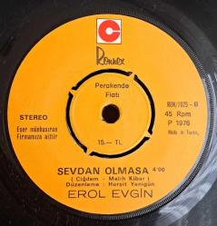 İşte öyle bir şey -Erol Evgin