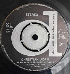 LOT.13 » Christian Adam – Si Tu Savais Combien Je T'aime