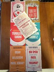 İnsan Geleceğini Nasıl Kurar+Bir Ömür Nasıl Yaşanır+Cumhuriyetin Doğuşu+Türkiye'nin Yakın Tarihi+Türklerin Altın Çağı+Türklerin Tarihi:1-2(7KİTAP)