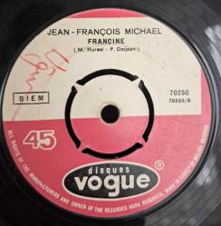 Jean-François Michael – Adieu Jolie Candy / Francine