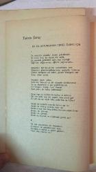 TÜRK DİLİ, AYLIK DİL VE YAZIN DERGİSİ - 1 NİSAN 1968 SAYI: 199 NERMİ UYGUR: İNSAN AÇISINDAN - SABAHATTİN KUDRET AKSAL: AYNA - METİN ELOĞLU: OSMANLI - TURGUT UYAR: İÇERİ GİREN'E - KEMAL DEMİRAY: EDATLAR ÜZERİNE - TAHSİN SARAÇ: BİR KIL BOYUNLUNUN YERSİZ ÖLÜMÜ İÇİN - MEHMET TUĞRUL: TÜMLEÇ TARTIŞMASI ÜZERİNE - BEHÇET KEMAL ÇAĞLAR: TÜRK DESTANINDAN, TÜRK MASALINDAN ÇAĞDAŞ ROMANA - ALİ PÜSKÜLLÜOĞLU: TÜRKÜ - SALAHADDİN KÜÇÜK: GÜNÜMÜZÜN FELSEFESİ - TALÂT SAİT HALMAN: ÜSKÜDAR - HİKMET DİZDAROĞLU: ESKİ TÜRK EDEBİYATINDA NAZIM - ERDOĞAN ALKAN: ŞAPKA - ABDÜLKADİR BULUT: GİZ - H. RIDVAN ÇONGUR: ULUSLARARASI TERİMLER VE ÖZLEŞME AKIMI - VOLKAN VURAL: KUĞU - SALAH BİRSEL: FRANSIZ TİYATROSU 67 - M. NURİ AYVALI: KEKLİK TÜRKÜSÜ - ÜLKÜ ULUIRMAK: BEKLEMESİZ - ORHAN ASENA: YURTTAŞ A - MEHMET TANER: ÇIPLAK ODADA BÜYÜ - TALİP APAYDIN: TÜRKÜCÜ AHMET  OLAYLAR VE GERÇEKLER -  86 SAYFA
