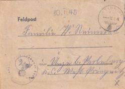 FELDPOST REİCH ALMANYA ZARF 2.dünya savaşı