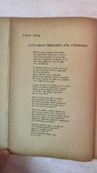 TÜRK DİLİ, AYLIK DİL VE YAZIN DERGİSİ - 1 EYLÜL 1967 SAYI: 192 TAHİR NEJAT GENCAN: EDAT TÜMLEÇLERİ - TAHSİN SARAÇ: ÇAĞLARDAN ÖFKELERİN GÖK GÜRLEMESİ - Ö.A.A: YORUMLAR - İBRAHİM ZEKİ BURDURLU: ATEŞE VERİYORUM EGE’Yİ - NEVZAT ÜSTÜN: BİR İNSAN - ERDOĞAN ALKAN: SİYAH GÜL - AHMET NADİR CANER: EZİK TUTKU - CAVİT ORHAN TÜTENGİL: İSTANBUL ÜNİVERSİTESİNDE TOPLUMBİLİM ÖĞRETİMİ VE ZİYA GÖKALP - OĞUZ KÂZIM ATOK: BOŞUNA OYUN - ÖZDEMİR NUTKU: ATOM ÇAĞI TİYATROSU ÜZERİNE DENEMELER - ŞAHİNKAYA DİL: SEVİ ORMANINDA - ADNAN ARDAĞI: MAYIS ÖZLEMİ - KÂMURAN ŞİPAL: DÖRT DUVAR - MEHMET GÜNER DEMİRAY: YURDUMUN ÇOCUKLARI - GÜLTEN AKIN: KIZLAR DEĞİRMENİ (RADYO OYUNU) - SABİH ŞENDİL: KONUŞAN ÇORAPLAR - M. BAŞARAN: KALIN MAVİ SES - İSMAİL ÂŞIKOĞLU: DÖNÜŞ  OLAYLAR VE GERÇEKLER-  80 SAYFA