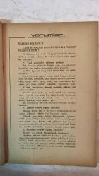 TÜRK DİLİ, AYLIK DİL VE YAZIN DERGİSİ - 1 EYLÜL 1967 SAYI: 192 TAHİR NEJAT GENCAN: EDAT TÜMLEÇLERİ - TAHSİN SARAÇ: ÇAĞLARDAN ÖFKELERİN GÖK GÜRLEMESİ - Ö.A.A: YORUMLAR - İBRAHİM ZEKİ BURDURLU: ATEŞE VERİYORUM EGE’Yİ - NEVZAT ÜSTÜN: BİR İNSAN - ERDOĞAN ALKAN: SİYAH GÜL - AHMET NADİR CANER: EZİK TUTKU - CAVİT ORHAN TÜTENGİL: İSTANBUL ÜNİVERSİTESİNDE TOPLUMBİLİM ÖĞRETİMİ VE ZİYA GÖKALP - OĞUZ KÂZIM ATOK: BOŞUNA OYUN - ÖZDEMİR NUTKU: ATOM ÇAĞI TİYATROSU ÜZERİNE DENEMELER - ŞAHİNKAYA DİL: SEVİ ORMANINDA - ADNAN ARDAĞI: MAYIS ÖZLEMİ - KÂMURAN ŞİPAL: DÖRT DUVAR - MEHMET GÜNER DEMİRAY: YURDUMUN ÇOCUKLARI - GÜLTEN AKIN: KIZLAR DEĞİRMENİ (RADYO OYUNU) - SABİH ŞENDİL: KONUŞAN ÇORAPLAR - M. BAŞARAN: KALIN MAVİ SES - İSMAİL ÂŞIKOĞLU: DÖNÜŞ  OLAYLAR VE GERÇEKLER-  80 SAYFA