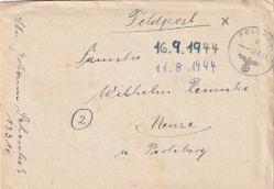 FELDPOST REİCH ALMANYA ZARF 2.dünya savaşı