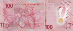 MOZAMBİK 100 METICAIS 2024 P#157 ÇİL