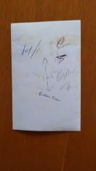 YEŞİLÇAM OYUNCUSU ERDEN ENER'İN ORİJİNAL FOTOĞRAFI - 18 x 12 cm EBADINDA - ERDEN ENER KENDİ FOTOĞRAFININ ÖNÜNDE KADRAJA POZ VERİRKEN ÇEKİLMİŞ BİR KARE