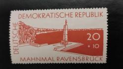 LOT.17 » 1959 YILI DDR Ravensbrück Anıtı TAM SERİ  DAMGASIZ ŞARNİYERSİZ