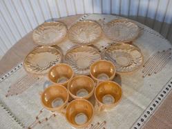 ANCHOR HOCKİNG FİRE KİNG kahve  FİNCANI 6 LI TAKIM KULLANILMAMIŞ