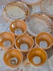 ANCHOR HOCKİNG FİRE KİNG kahve  FİNCANI 6 LI TAKIM KULLANILMAMIŞ