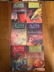 Agatha Christie Kitapları: Kanatların Çağrısı+Üç Perdelik Cinayet+Doğu Ekspresinde Cinayet+Sonuncu  Kurban+On Küçük Zenci+Cinayet İlanı / 6 KİTAP