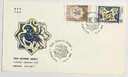 1991 FDC Türk Seramik Sanatı, Ankara, 23.09.1991, PTT M.O.B.Y.D. İlk Gün Zarfı (FDC-444)