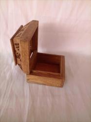 Ahşap El İşi Ajurlu Kutu