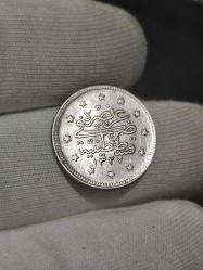 Sultan Reşat 1327/5 Gümüş 2 Kuruş Çil