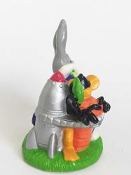 Warner Bros Looney Bugs Bunny & Daffy Duck Kauçuk Figür 2000