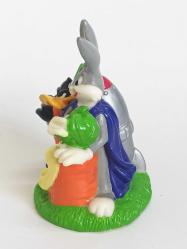 Warner Bros Looney Bugs Bunny & Daffy Duck Kauçuk Figür 2000